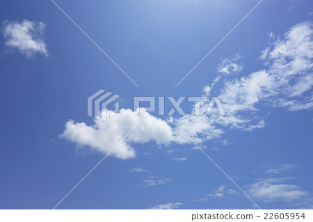 Blue sky and clouds Blue sky and clouds 22605954