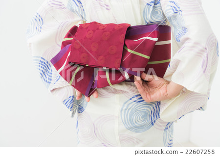 Dressing of Yukata Dressing of Yukata 22607258