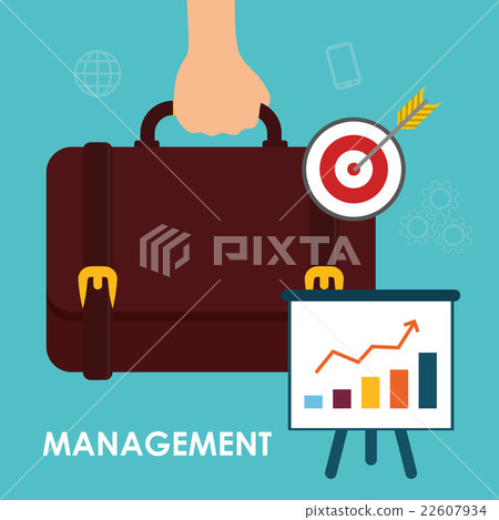Business management graphic 22607934