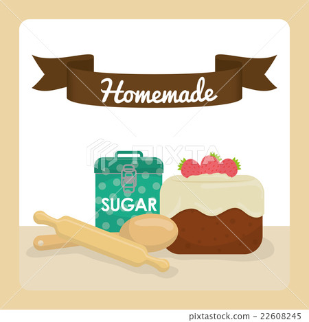 Homemade dessert graphic 22608245