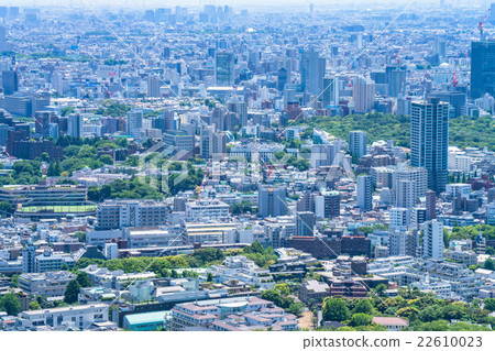 東京市中心的住宅區 東京市中心的住宅區 22610023
