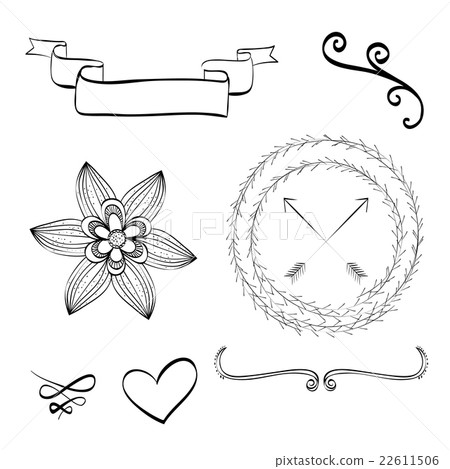 Flat illustration about Doodle design Flat illustration about Doodle design 22611506