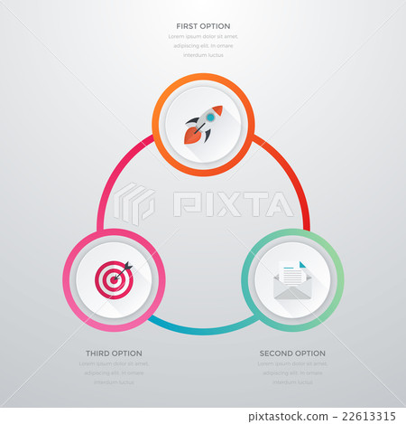 infographics three options infographics three options 22613315