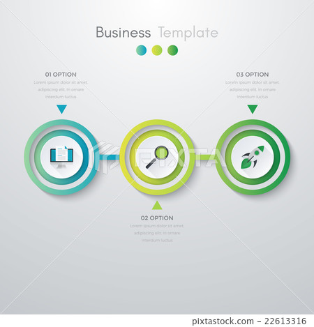 infographics three options infographics three options 22613316