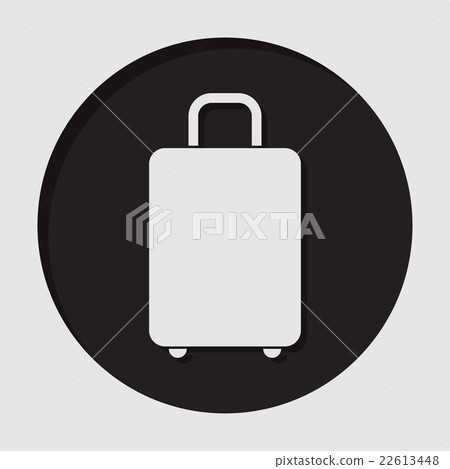 information icon - suitcase information icon - suitcase 22613448