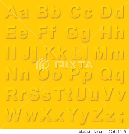 Alphabet pseudo 3d letters Alphabet pseudo 3d letters 22613449