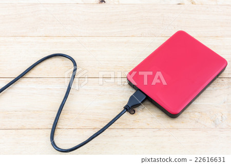 External hard drive for backup. External hard drive for backup. 22616631