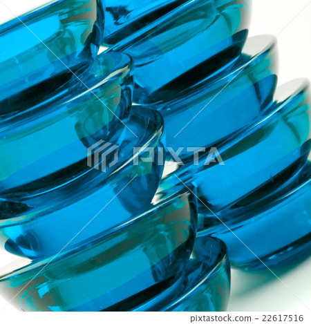 blue glass abstraction 22617516
