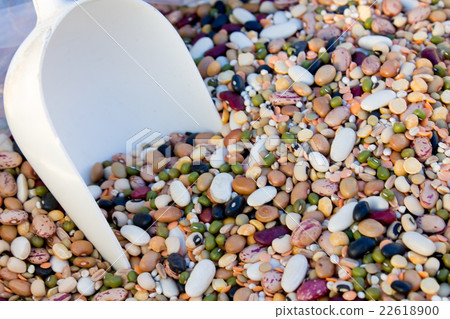 mixture of legumes and spelt 22618900