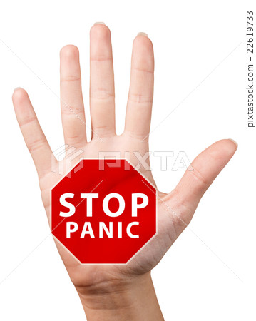 Hands with the drawn road signs. Hands with the drawn road signs. 22619733