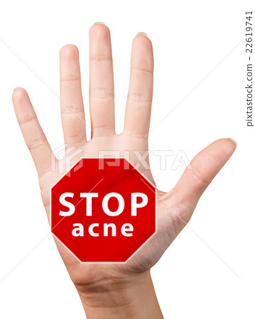 Hands with the drawn road signs. Hands with the drawn road signs. 22619741