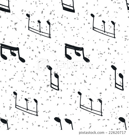 Seamless pattern with music notes 22620717