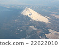 Mt. Fuji taken from an airplane 22622010