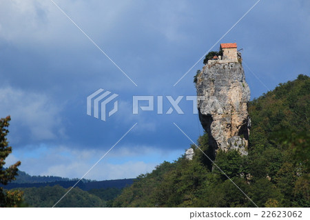 Monastery on a cliff Katsuhiro pillar Monastery on a cliff Katsuhiro pillar 22623062
