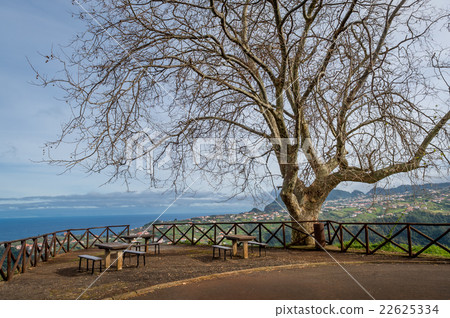 Beautiful viewpoint in the mountains of Madeira 22625334