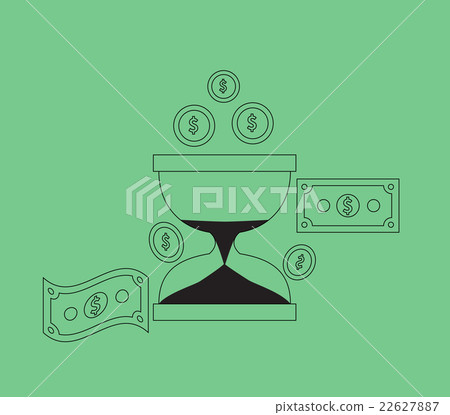 Time is Money Concept 22627887