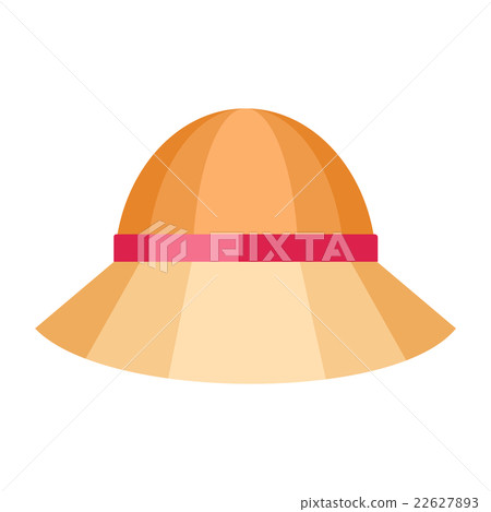 Summer Hat Isolated on White Background Summer Hat Isolated on White Background 22627893
