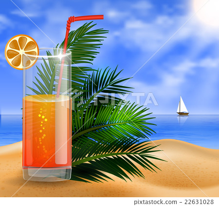 orange juice tropical background orange juice tropical background 22631028