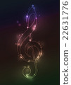 Treble clef 22631776