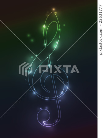 Treble clef 22631777