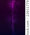 Purple light 22631779