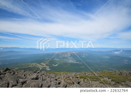 從Tateshina山峰俯瞰Shirakabako和Kirigamine 22632764
