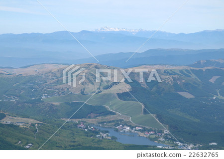 從Tateshina山峰俯瞰Shirakabako和Kirigamine 22632765