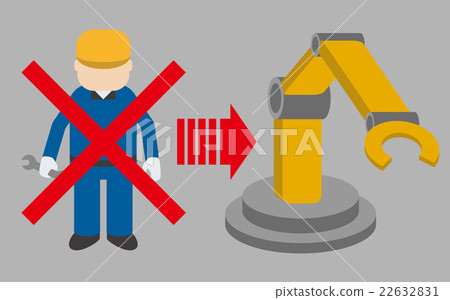 Techno失業圖像例證 22632831