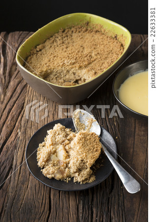Apple Crumble Dessert. Apple Crumble Dessert. 22633381