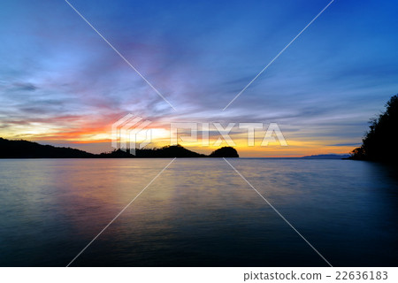 Togean Islands at sunset. Indonesia. 22636183