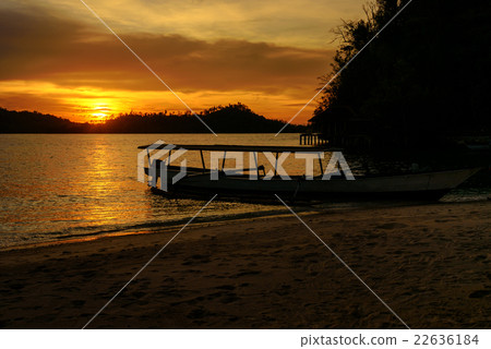 Togean Islands at sunset. Indonesia. Togean Islands at sunset. Indonesia. 22636184