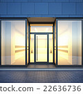 Empty store facade. 22636736
