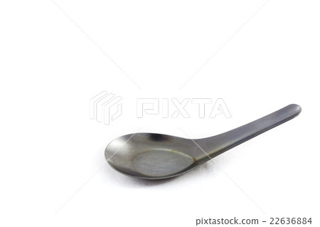 Short spoon isolate on white background 22636884