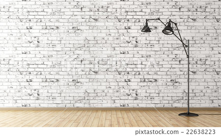 Floor lamp interior background 3d rendering Floor lamp interior background 3d rendering 22638223