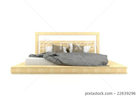 Modern and Loft design wooden bed Modern and Loft design wooden bed 22639296