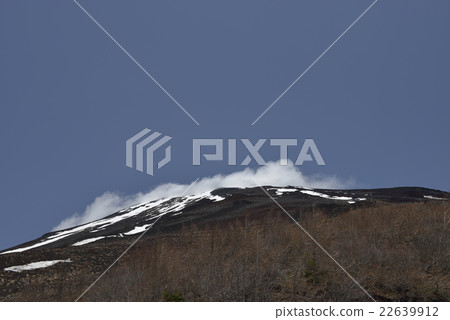 Mountain top seen from the Fuji Fifth consecutive eyes (Shizuoka prefecture) Mountain top seen from the Fuji Fifth consecutive eyes (Shizuoka prefecture) 22639912
