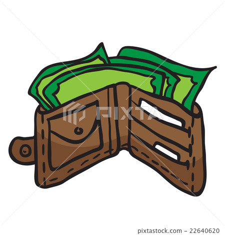 wallet - Stock Illustration [22640620] - PIXTA