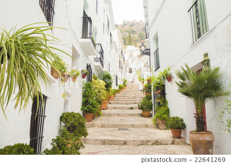 Spanish white village, Frigiliana 22641269