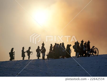 Warrior silhouettes, Battle of Austerlitz 22642534