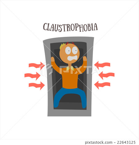Claustrophobia Vector Illustration 22643125
