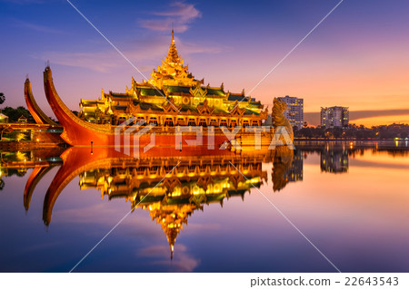 Karaweik Palace in Myanmar 22643543
