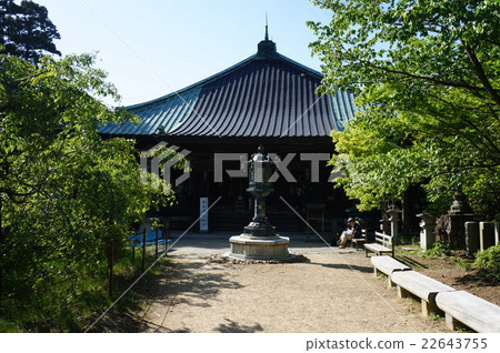 [Saigoku 33 Temples] No. 4 Sefukuji Main Hall of Fresh Greenery, Izumi City, Osaka Prefecture 22643755