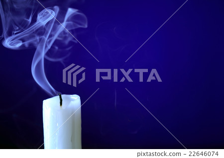 Extinguished Candle On Dark Extinguished Candle On Dark 22646074