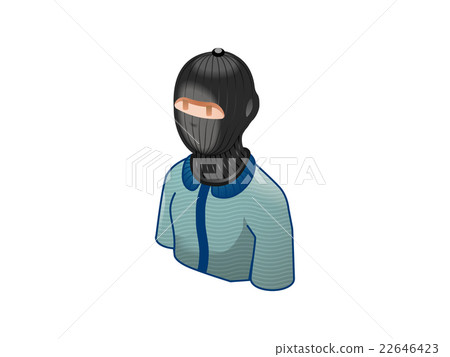 A man with suspicious mask 22646423