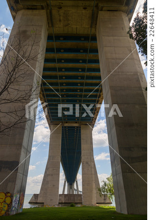 bridge the Vasco da Gama on river Tejo 22648411