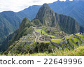 Machu Picchu ruins overlooking from the hill 22649996