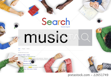 Stock Photo: Music Rhythm Art Of Sound Playing Concfept