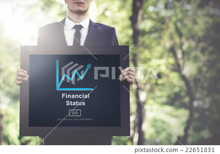 Financial Status Money Cash Growth Analysis Concept Financial Status Money Cash Growth Analysis Concept 22651831