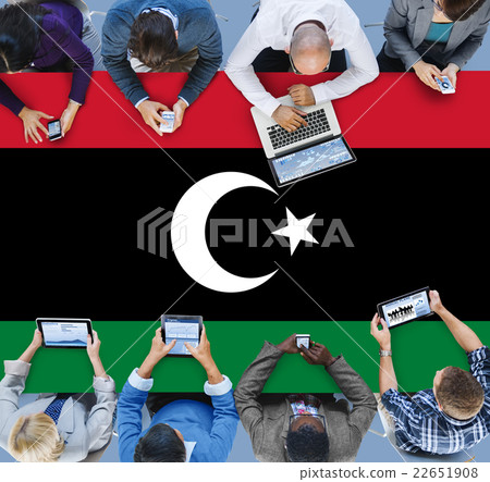Libya National Flag Government Freedom LIberty Concept Libya National Flag Government Freedom LIberty Concept 22651908