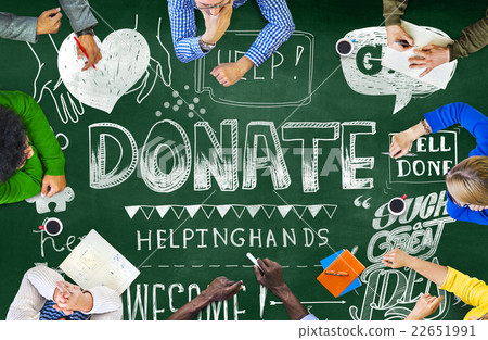 Donate Helping Hands Kindness Give Concept 22651991